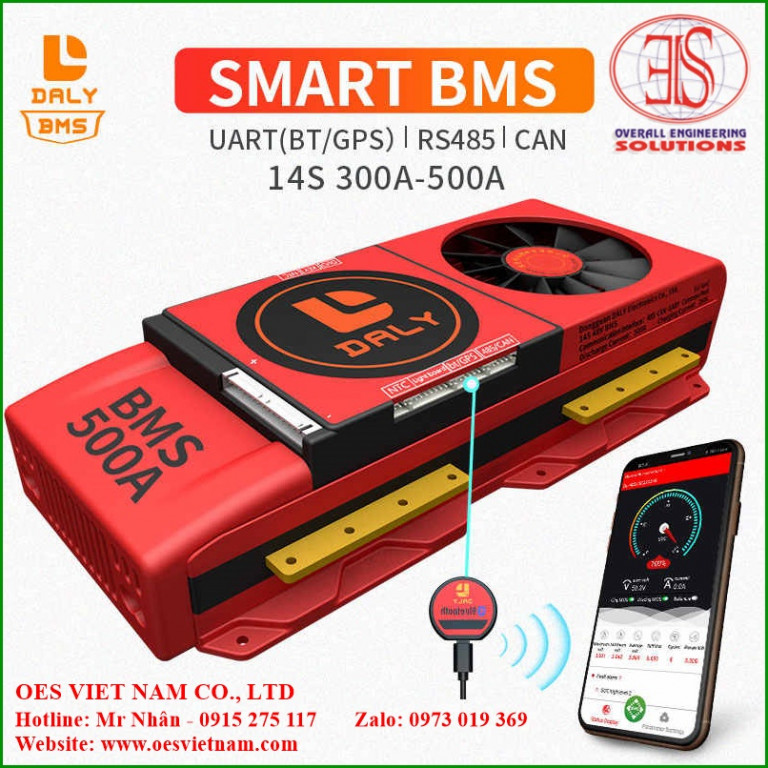 BMS Daly-smart-bms-lifepo4